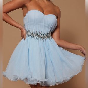 FINAL PRICE DROP 🚨 NWT Embellished Tulle Mini Dress